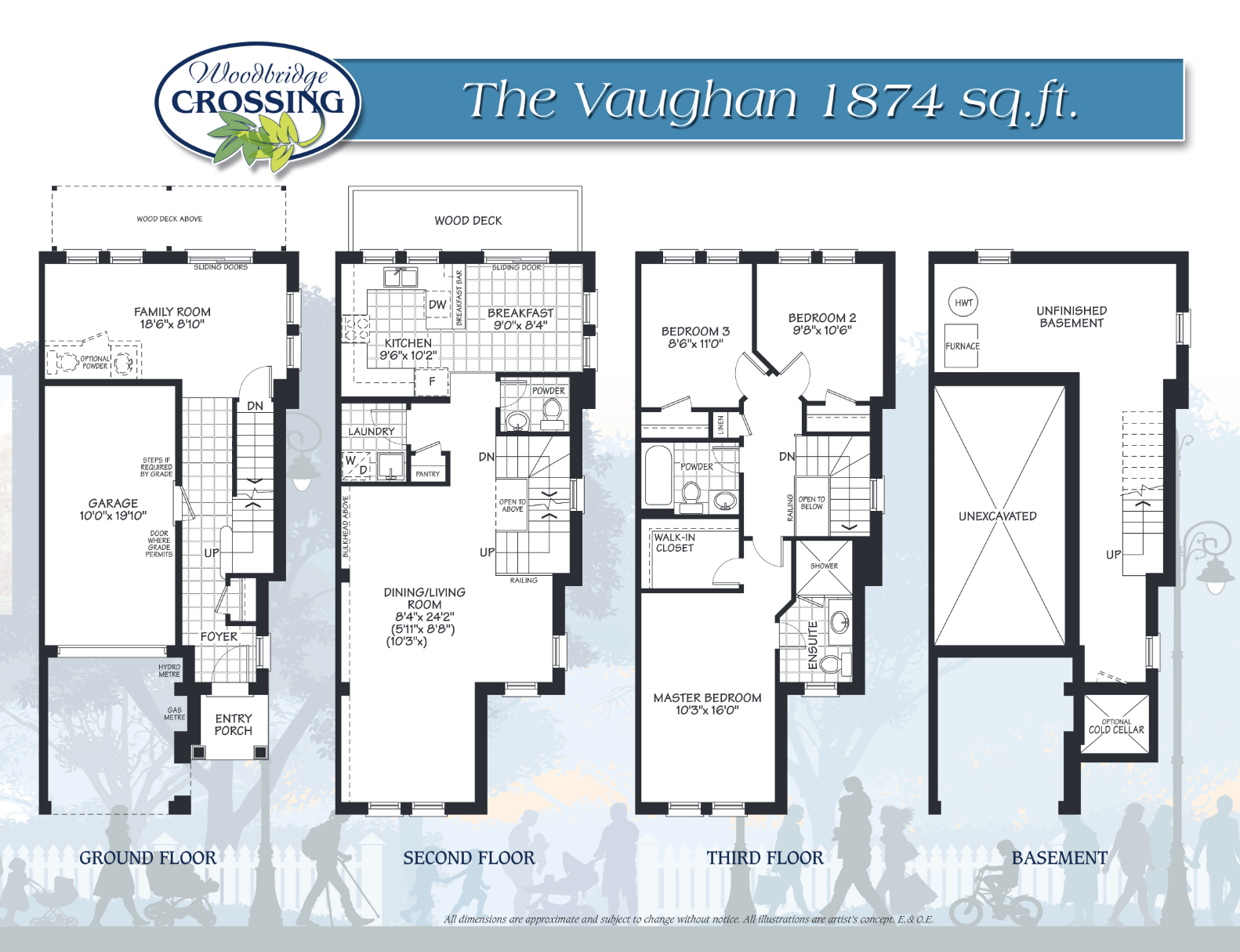 Woodbridge Crossing The Vaughan Floor Plan, Vaughan ON Livabl