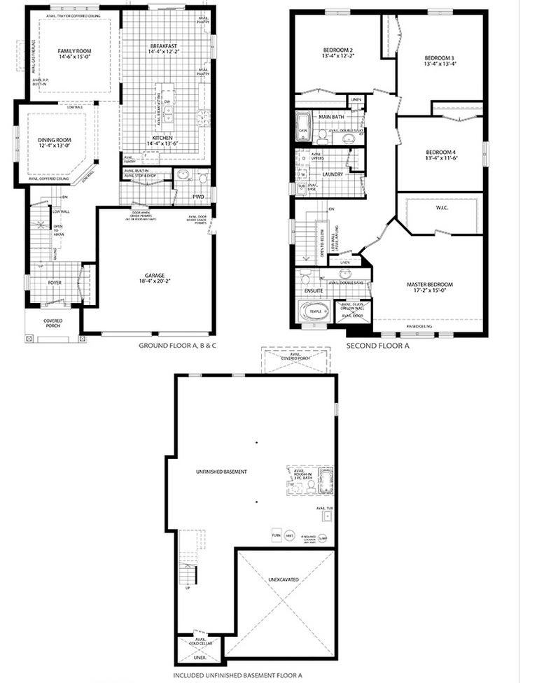 Country Ridge Estates The Stafford Floor Plan, Hamilton ON Livabl