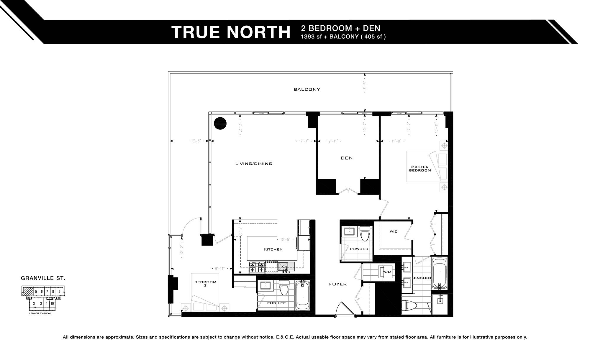 The Roy True North Floor Plan, Halifax NS Livabl
