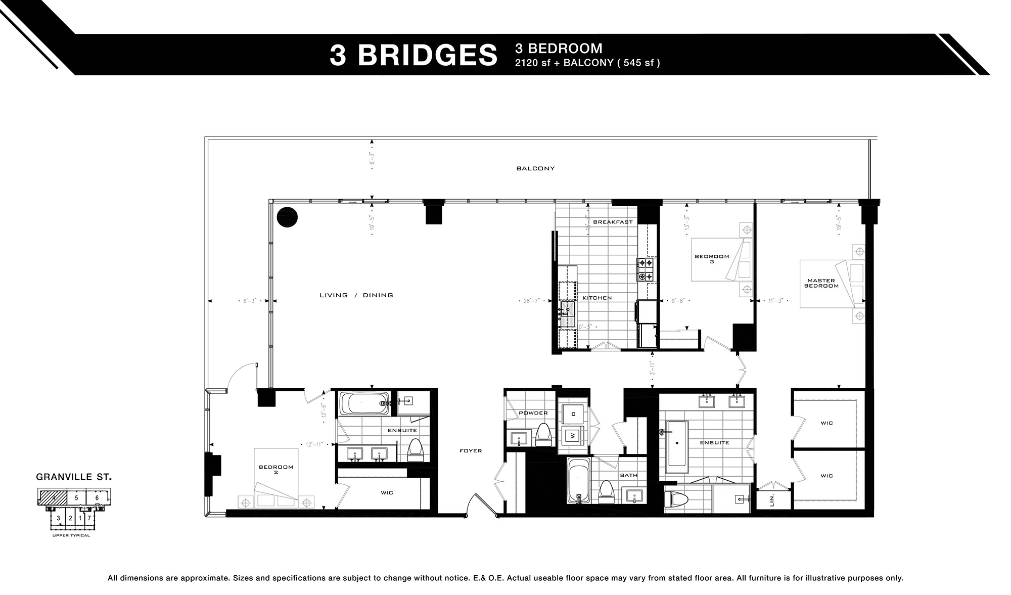 The Roy 3 Bridges Floor Plan, Halifax NS Livabl