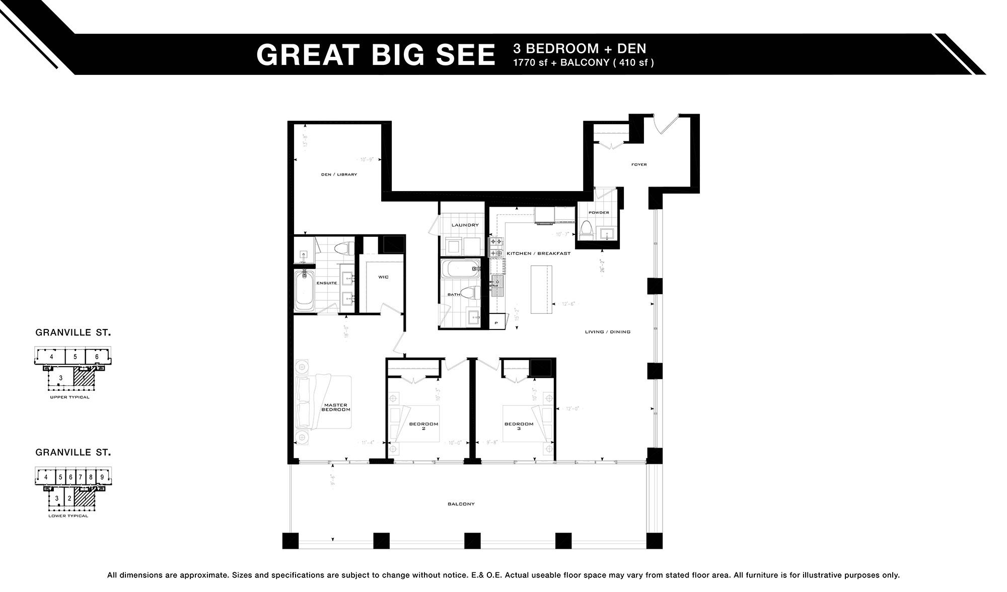 The Roy Great Big See Floor Plan, Halifax NS Livabl
