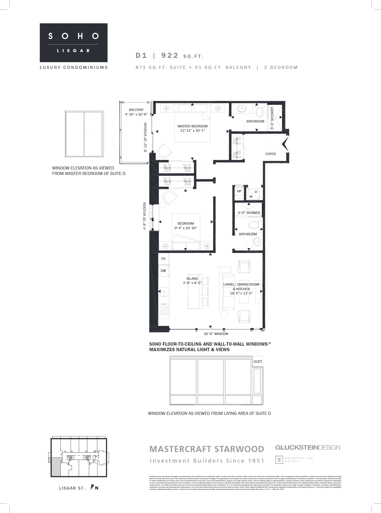 SoHo Lisgar | D1 | Floor Plans and Pricing