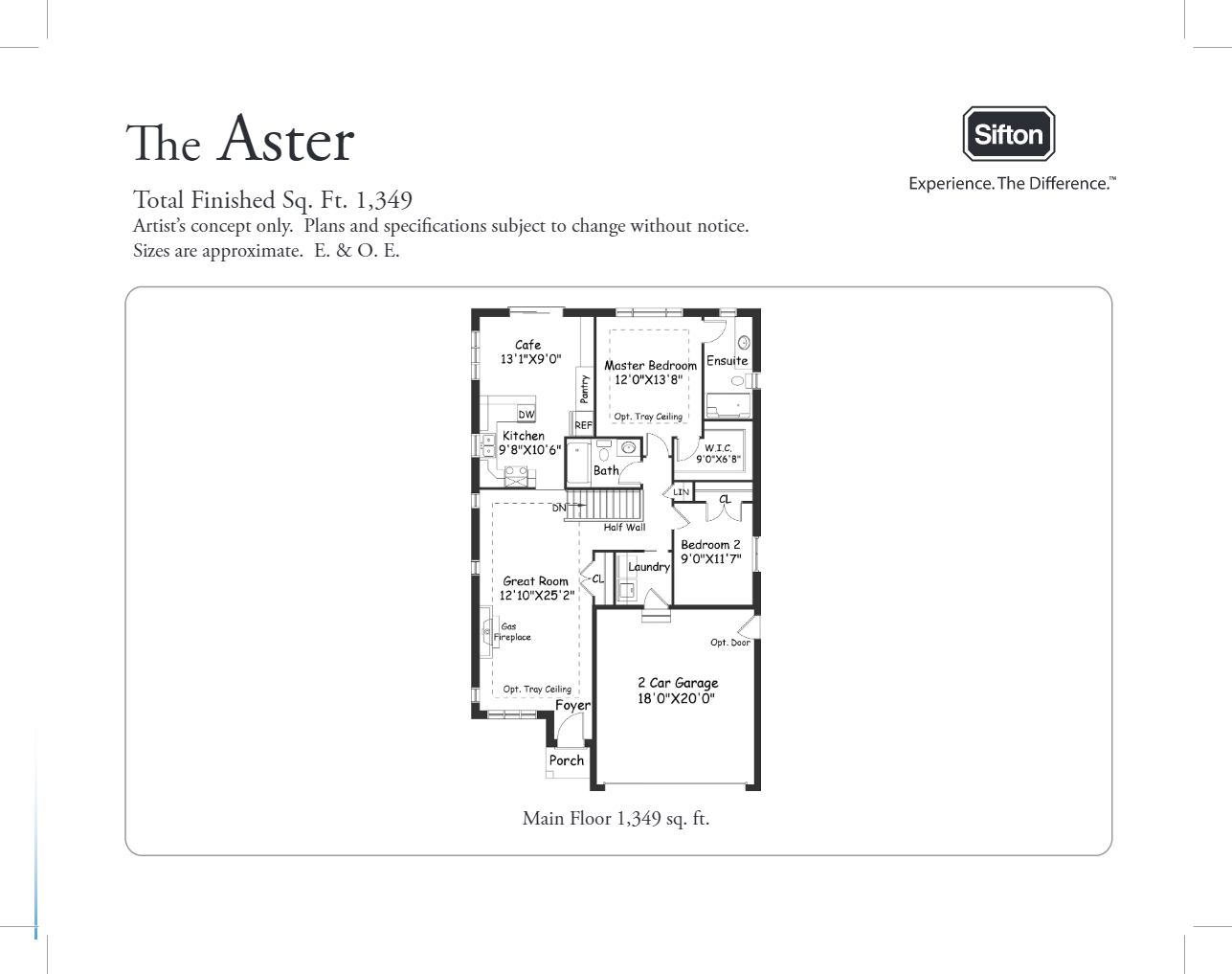 Andover Trails The Aster Floor Plans and Pricing