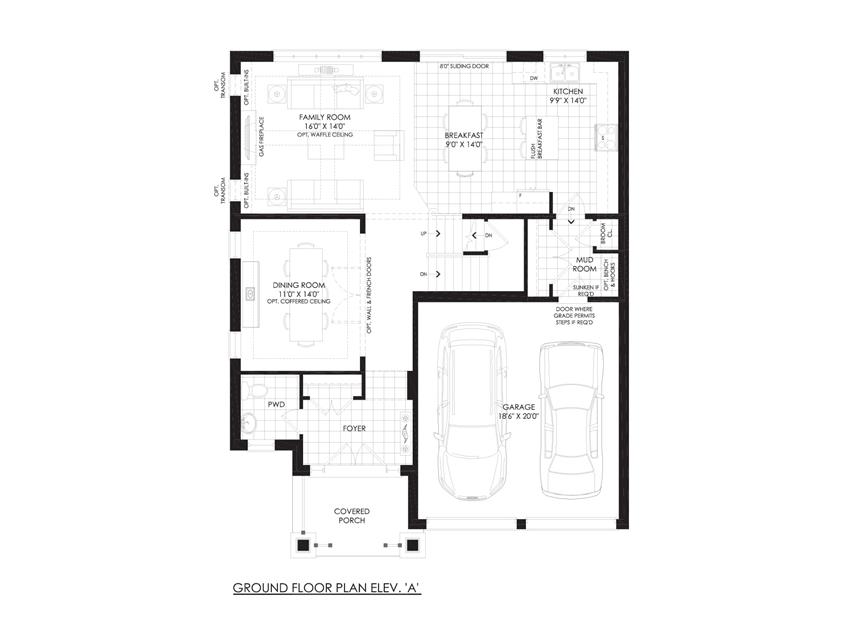 Queen's Landing Phase 1 Queen A Floor Plans and Pricing