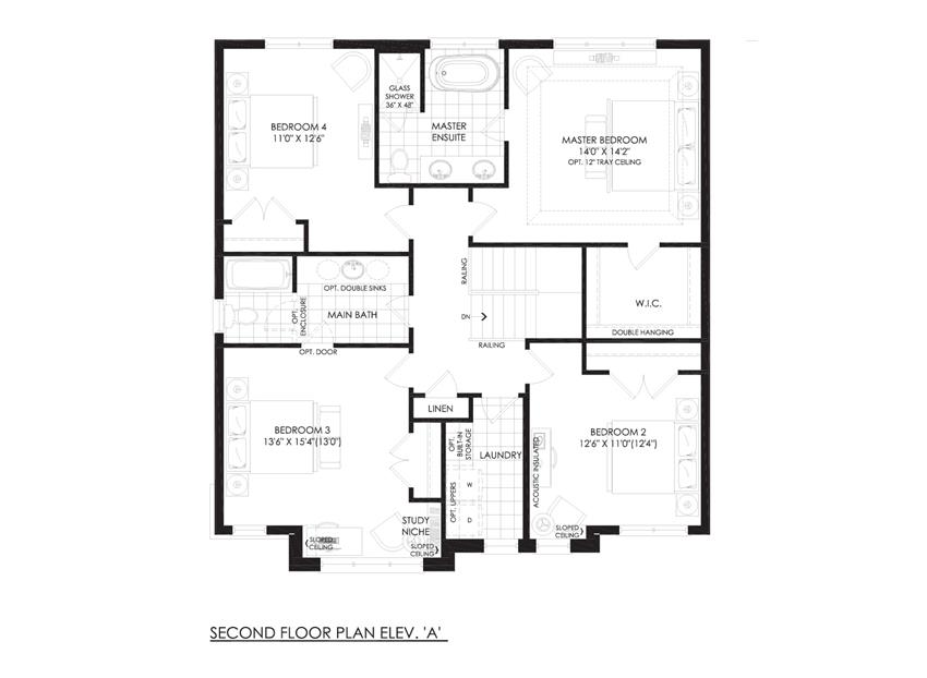 Queen's Landing Phase 1 Queen A Floor Plans and Pricing