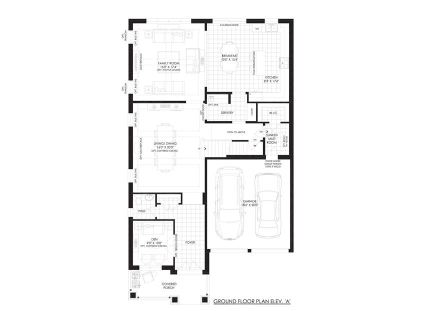 Queen's Landing Phase 1 Buckingham Palace A Floor Plans and Pricing