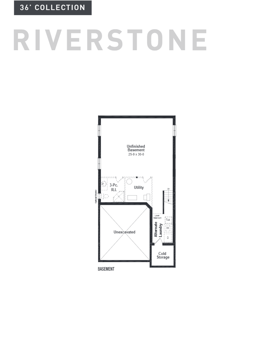 Grasslands of Stauffer Woods Phase II Riverstone 36' B Floor Plans