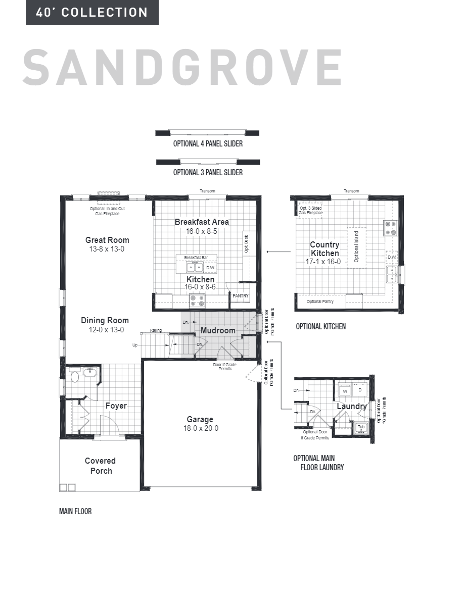 Riverwood by Hawksview Homes Sandgrove Floor Plans and Pricing