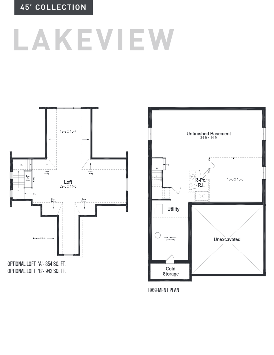 Riverwood by Hawksview Homes Lakeview 50 Floor Plans and Pricing