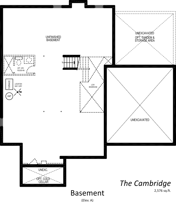 Heritage Hills by Dreamland Homes The Cambridge Floor Plan, Innisfil