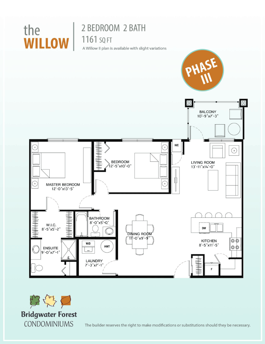 Bridgwater Forest North Condominiums 243 Floor Plans and Pricing