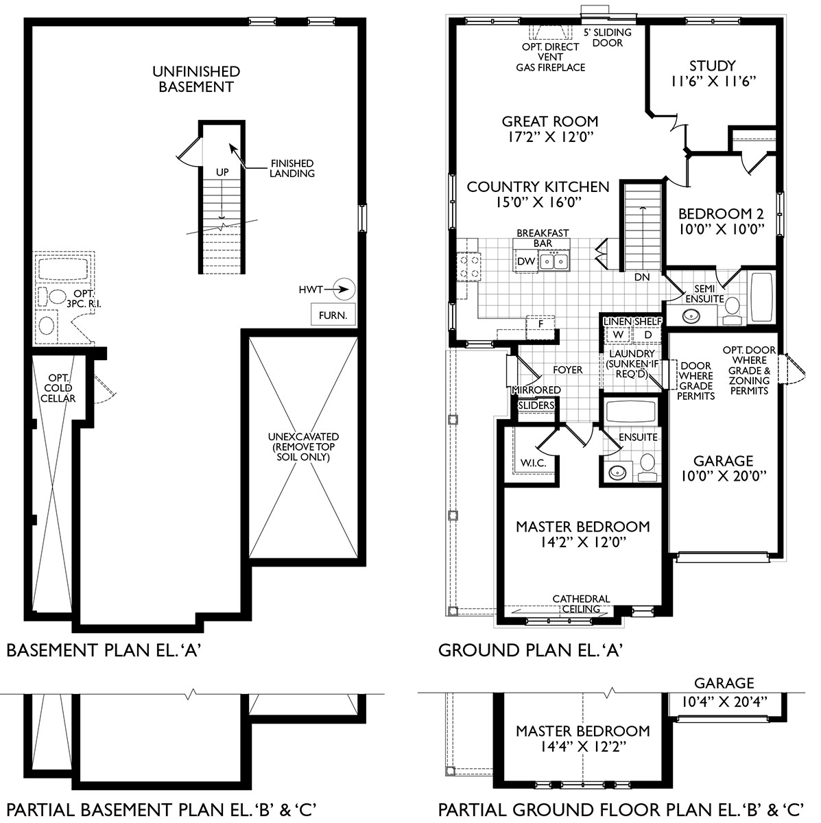 Hedge Road Landing Jackson’s Point The Dalton Floor Plans and Pricing