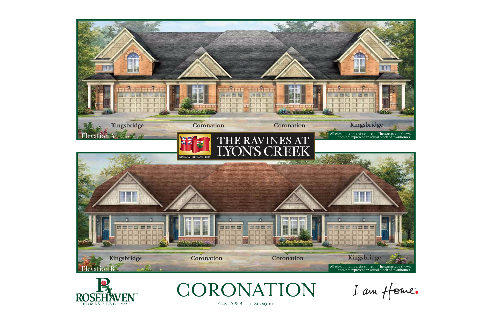 The Ravines at Lyon's Creek Coronation Floor Plan, Niagara Falls ON Livabl