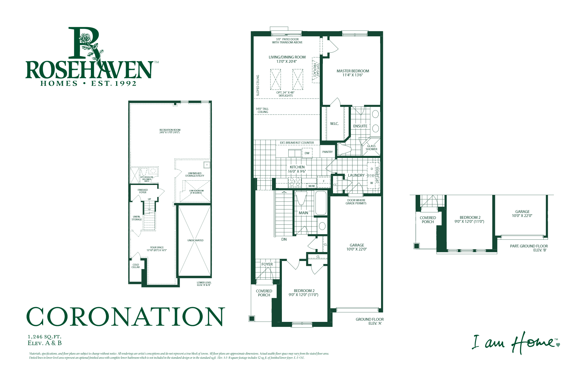 The Ravines at Lyon's Creek Coronation Floor Plans and Pricing