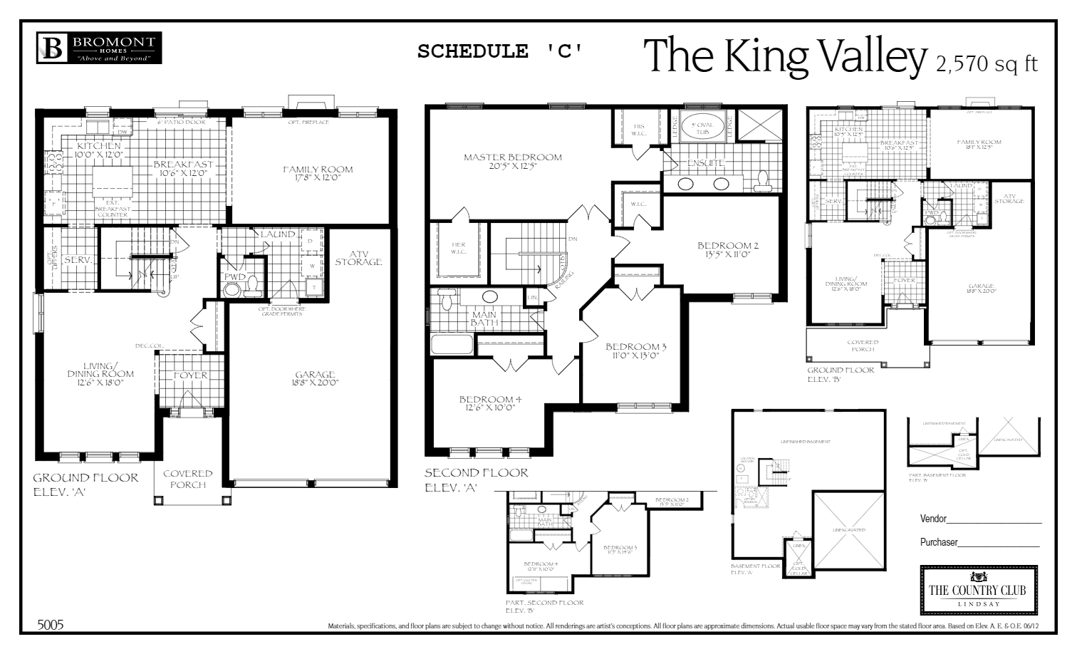 The Country Club The King Valley Floor Plans and Pricing