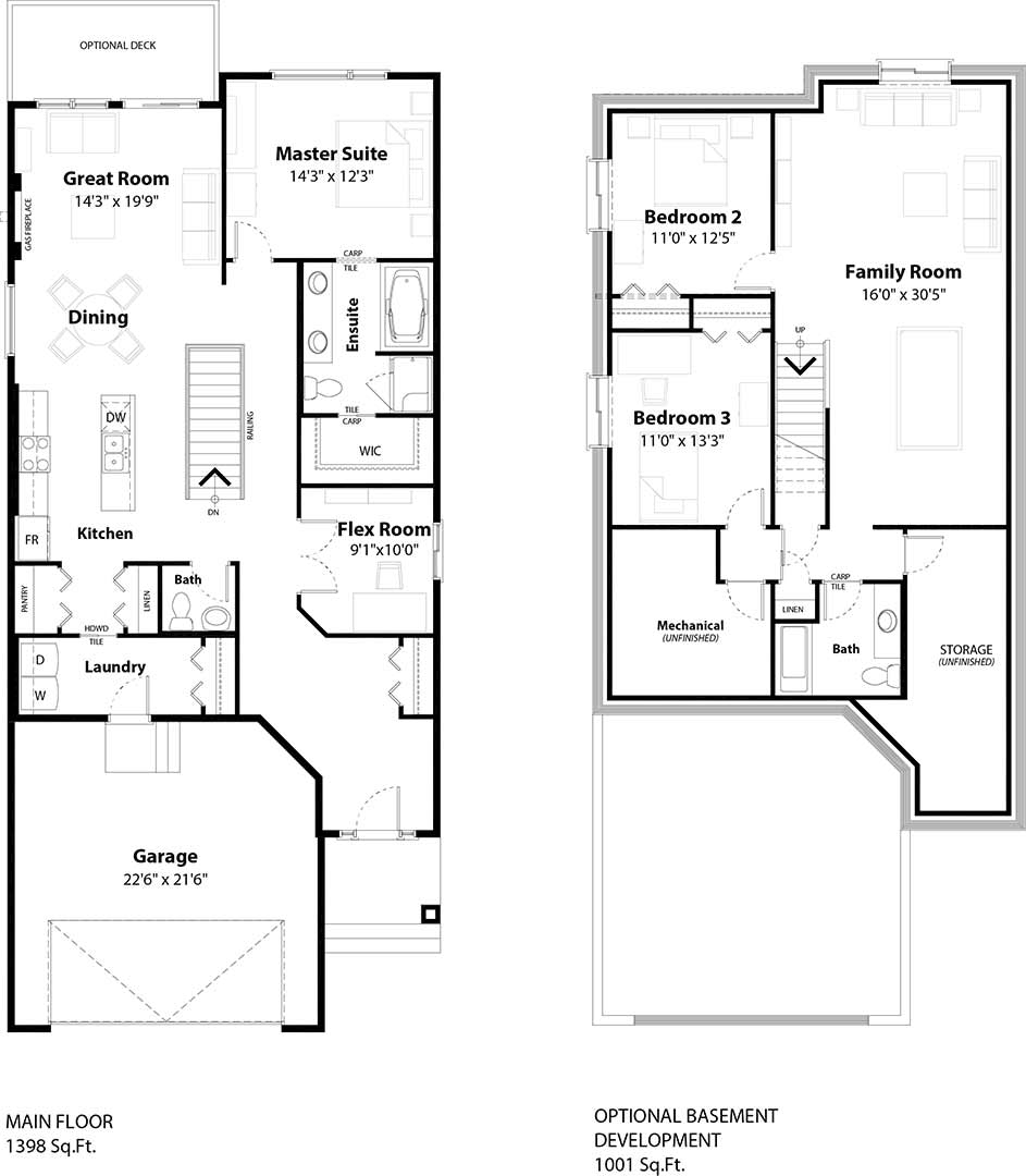 Sunset Ridge in Cochrane Columbia Floor Plans and Pricing