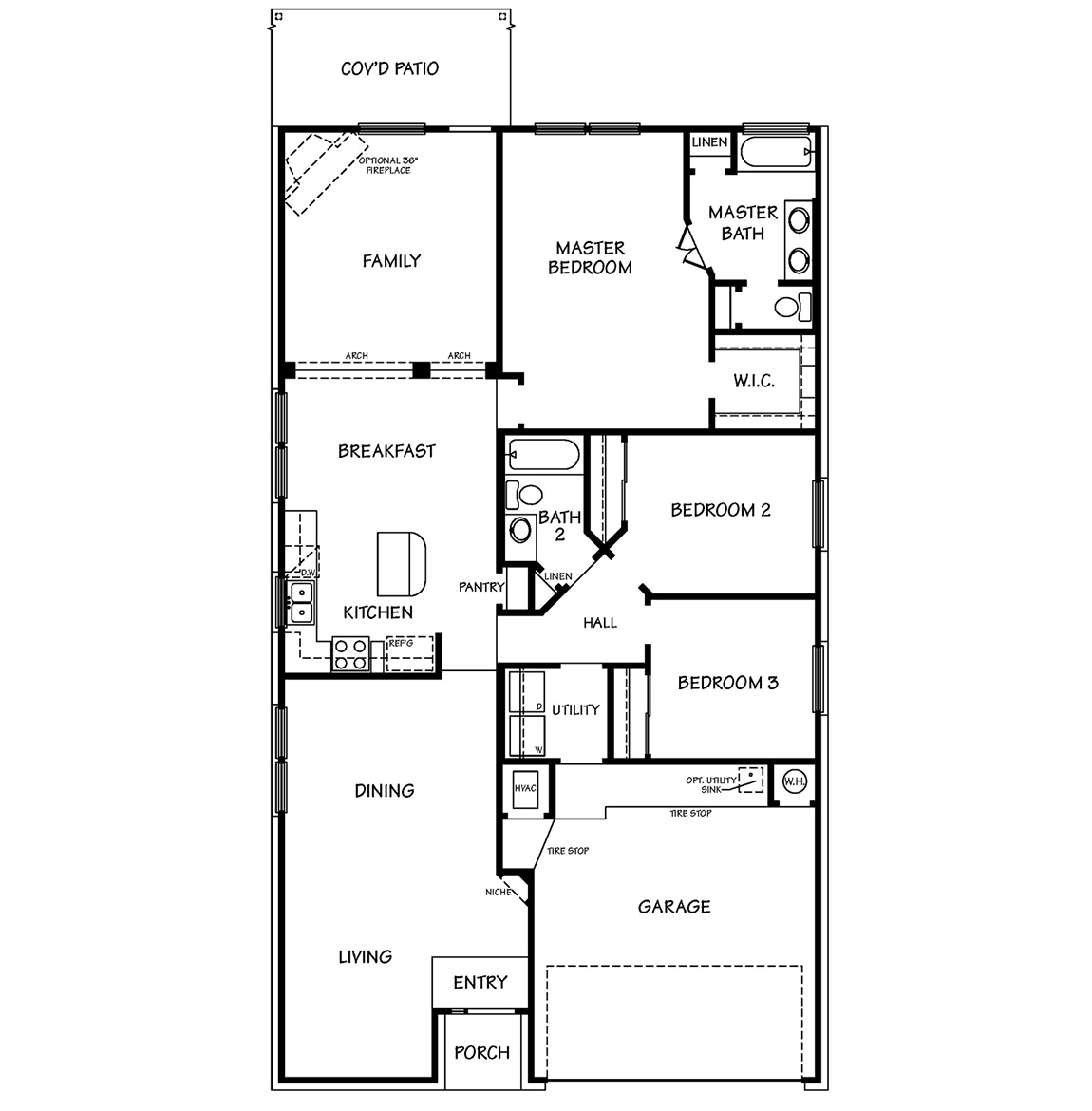 Sendero Springs Columbus Floor Plan, Waco TX Livabl