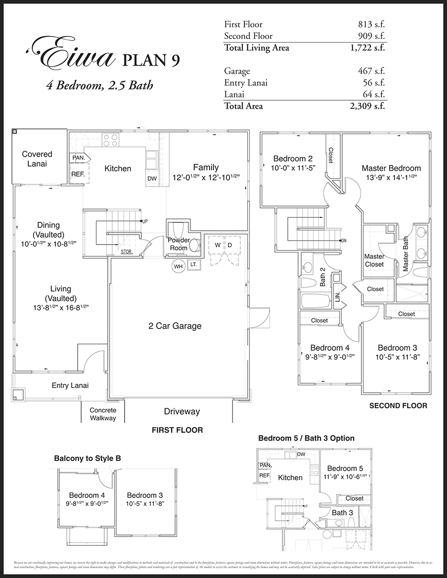 Kahiwelo at Makakilo Eiwa Plan 9 Floor Plans and Pricing