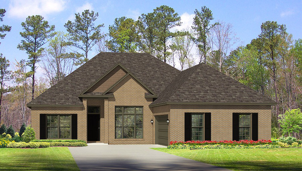 Vintage Springs The Davenport Floor Plan, Hattiesburg MS Livabl