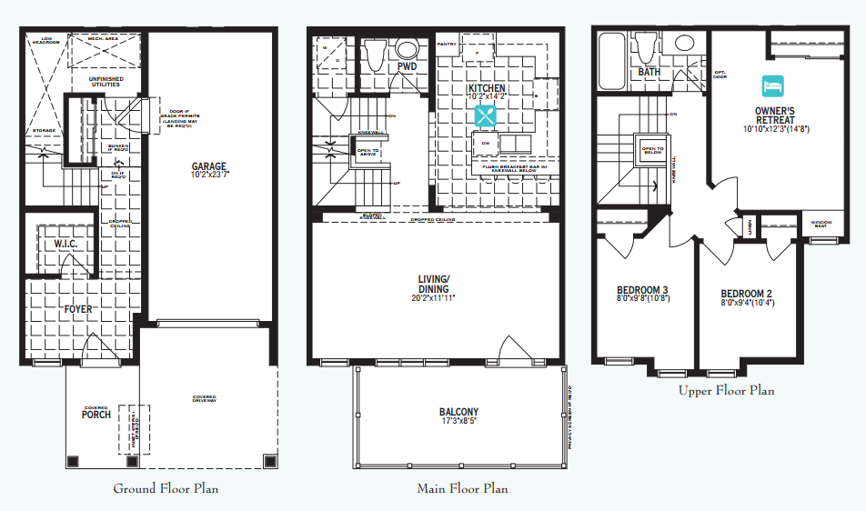 Southwinds by Mattamy Homes The Jive Floor Plan, Airdrie AB Livabl