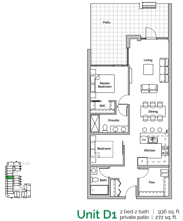 Radius Bridgeland D1 Floor Plans and Pricing