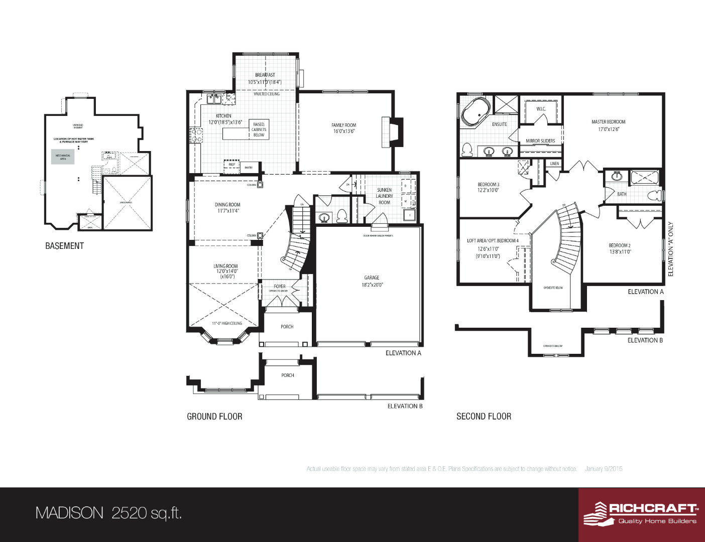 Trailsedge East Madison Floor Plan, Ottawa ON Livabl