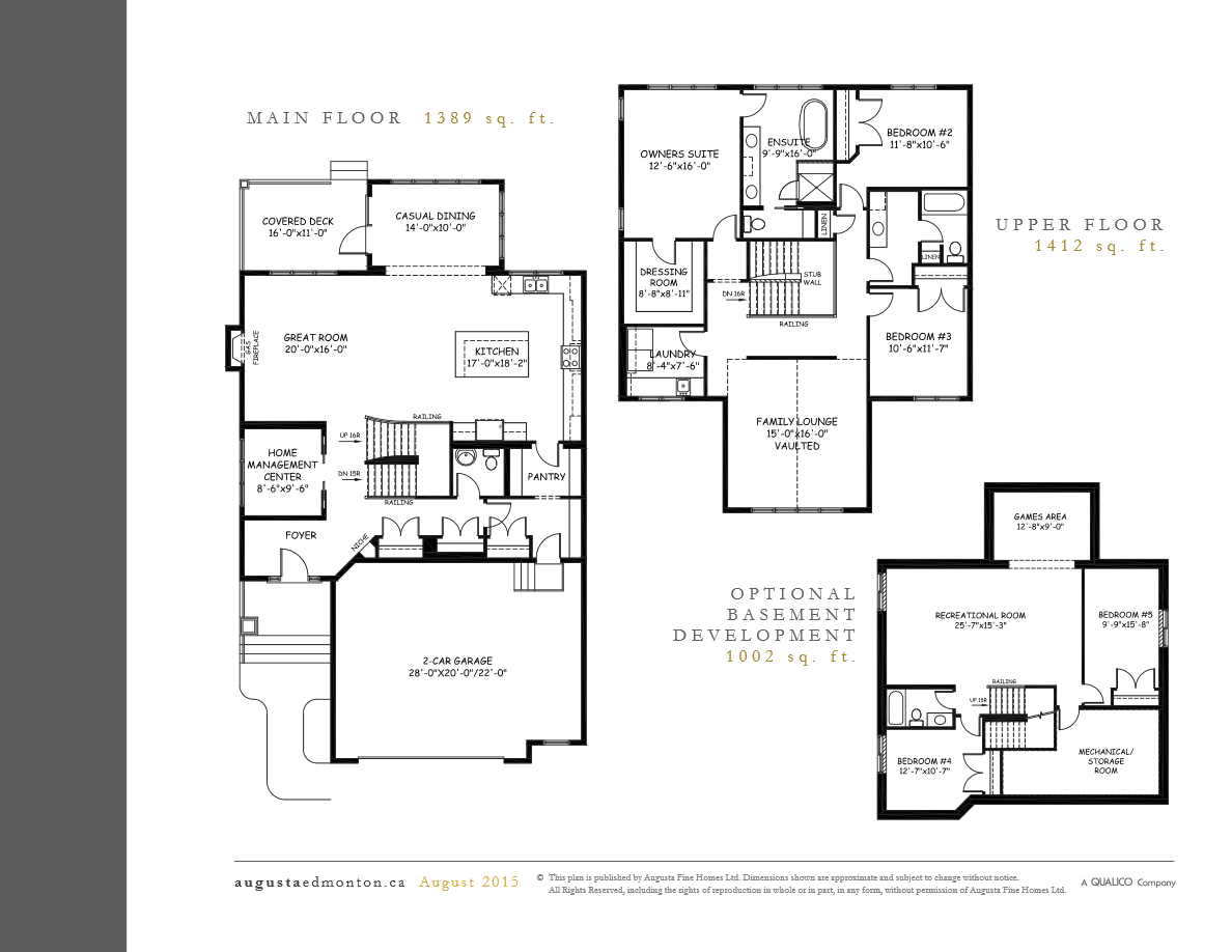 Jensen Lakes Seacroft Floor Plans and Pricing