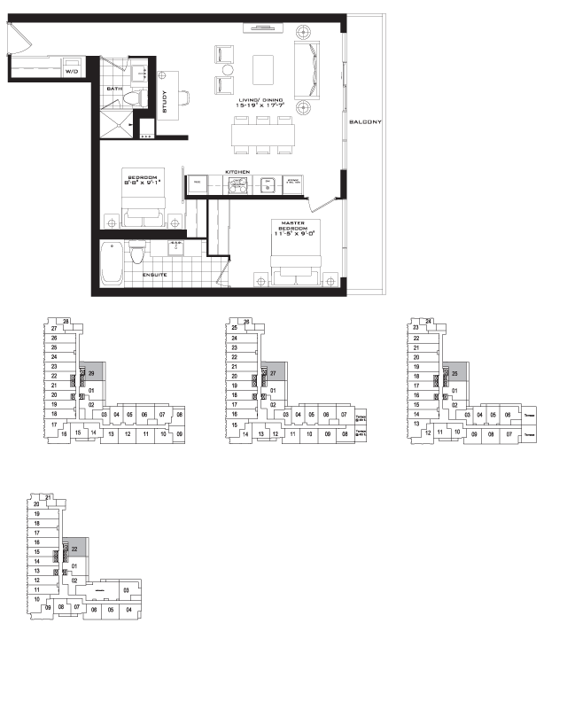 The Britt Condos The Hyde Park Floor Plans and Pricing