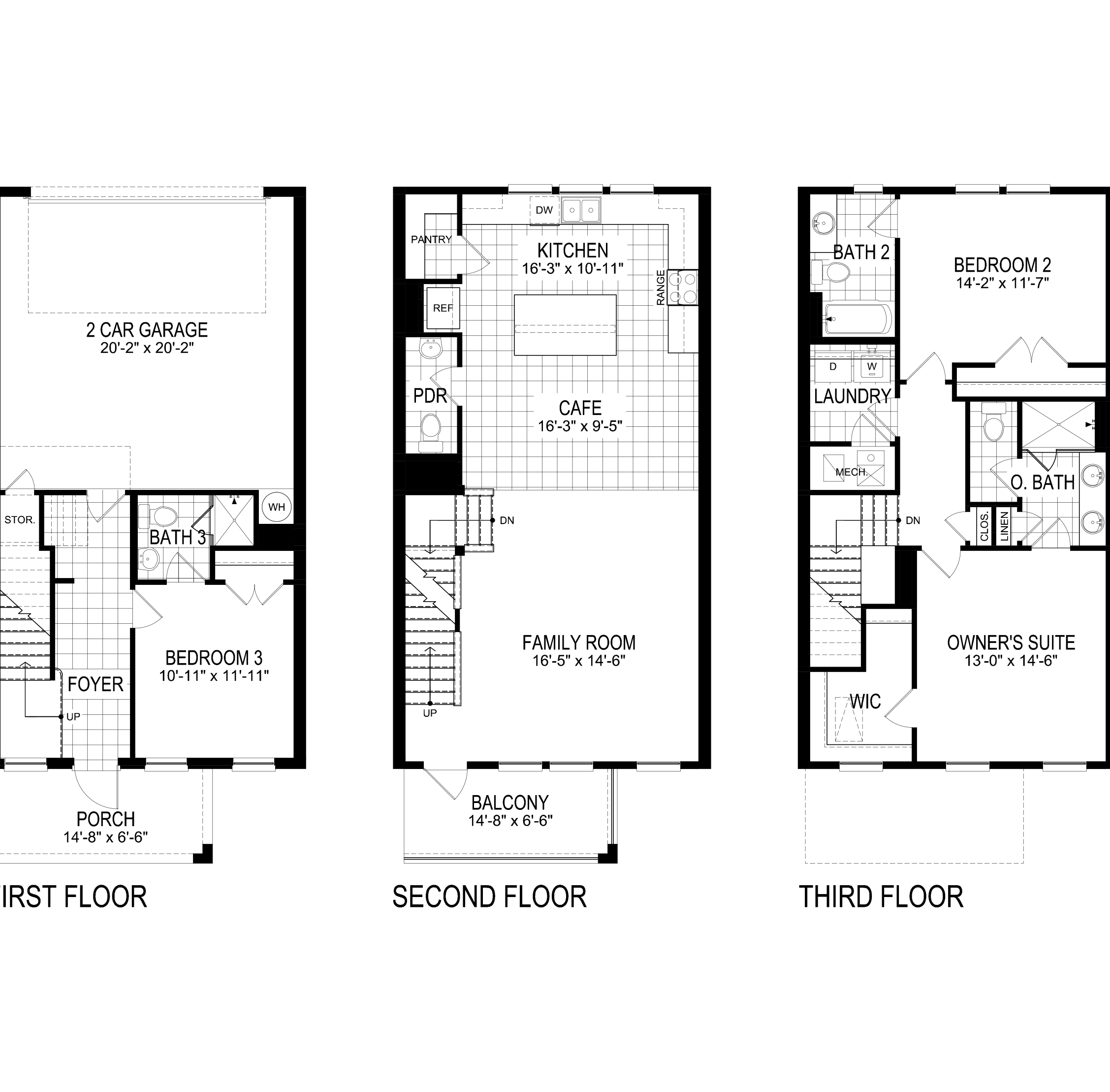 Fountain Parke Cabrera Floor Plan, Lake Mary FL Livabl