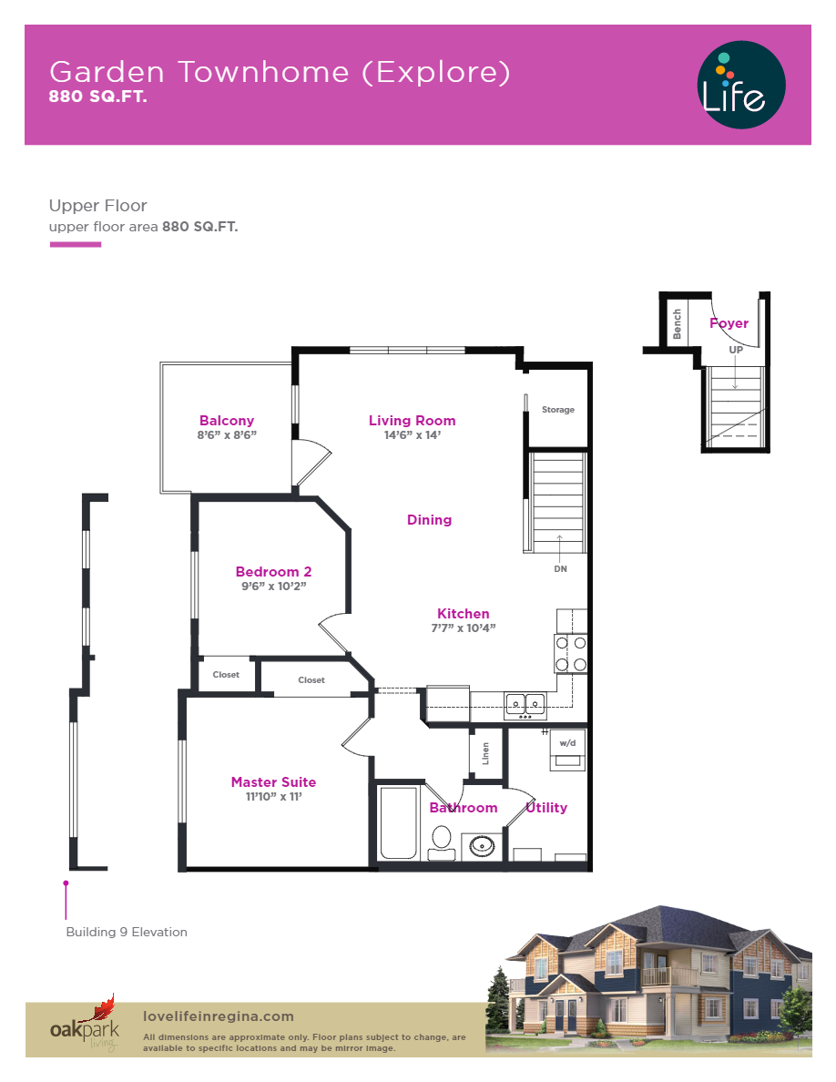Life Townhomes in Harbour Landing Garden Townhome Floor Plans and