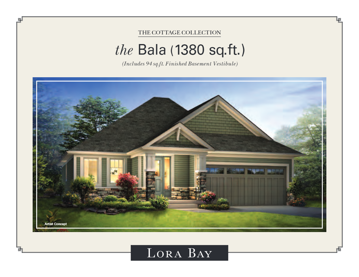 Cottages at Lora Bay Bala Floor Plan, The Blue Mountains ON Livabl