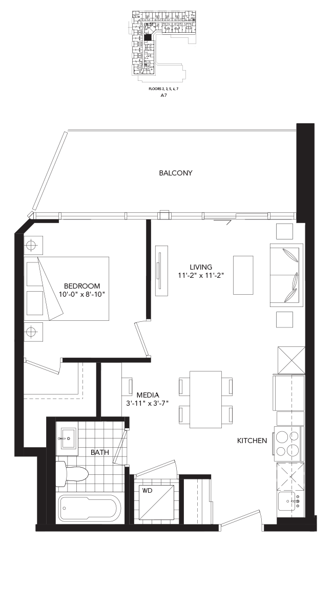 Vida Condos at Bayview Village Agate Floor Plans and Pricing