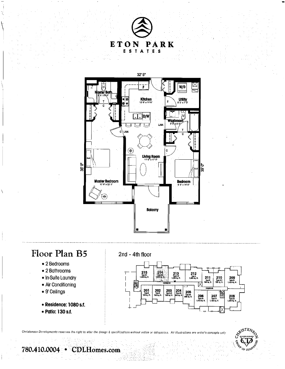 Eton Park Estates B5 Floor Plan, Strathcona County AB Livabl