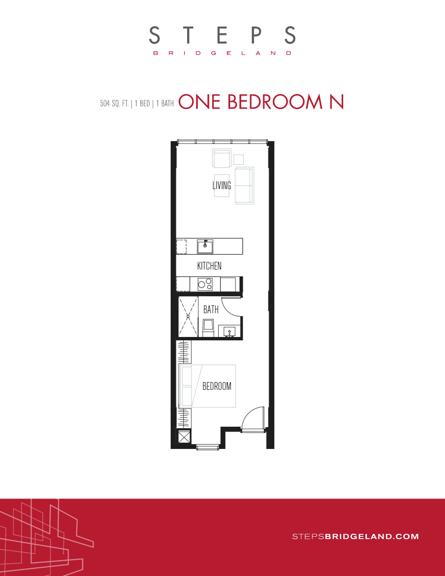 Steps Bridgeland N Floor Plan, Calgary AB Livabl