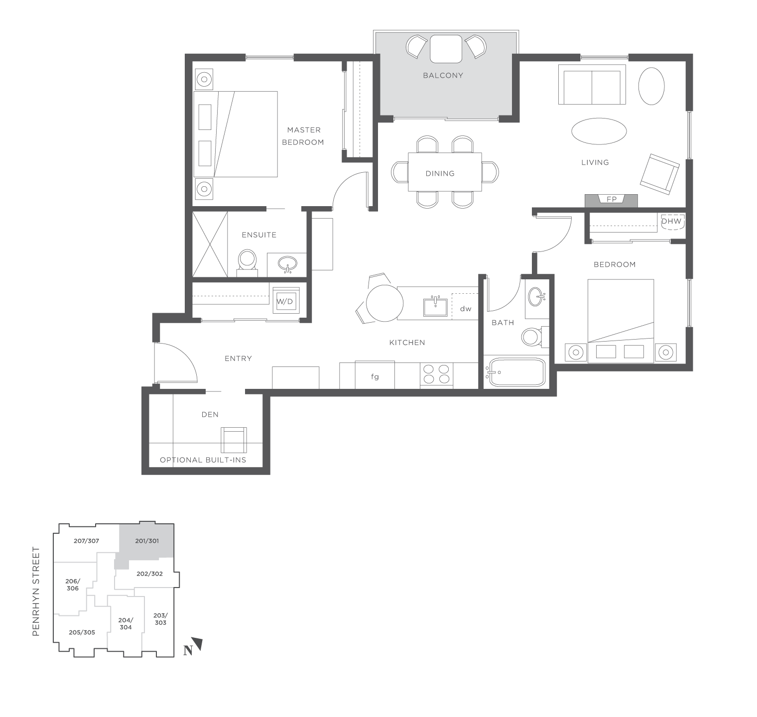 Element Beachside Residences D1 Floor Plans and Pricing