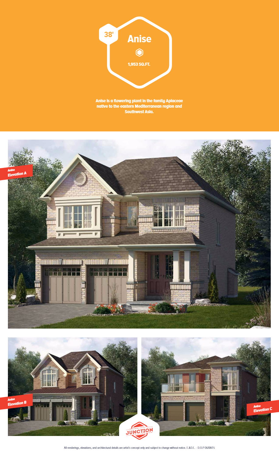 Spring Valley Junction The Beech Floor Plan, Brampton ON Livabl