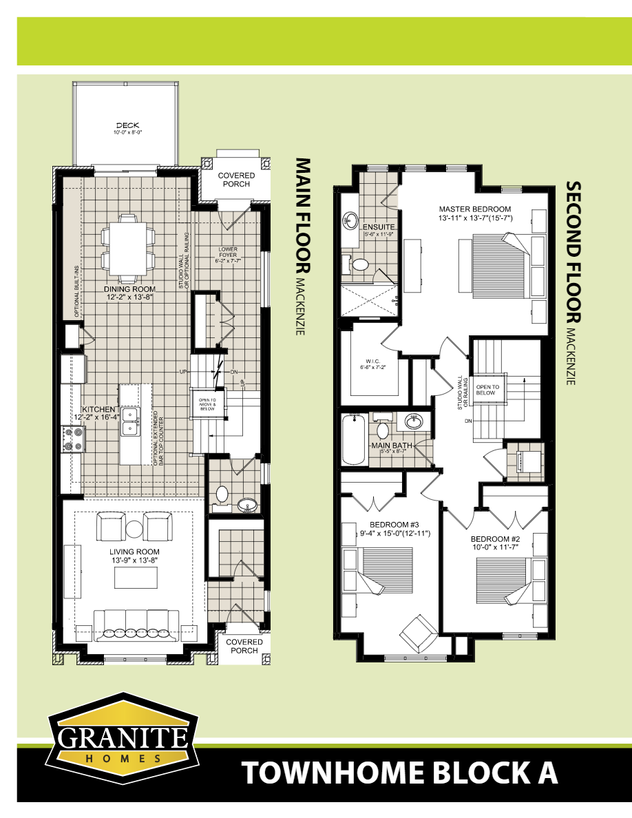 The Highlands of East Guelph The Mackenzie Floor Plans and Pricing