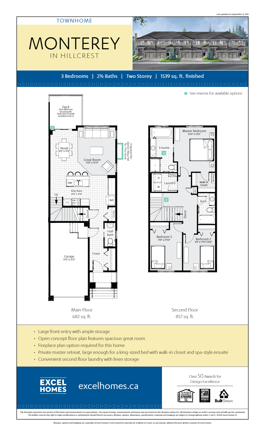 Hillcrest Monterey Floor Plan, Airdrie AB Livabl