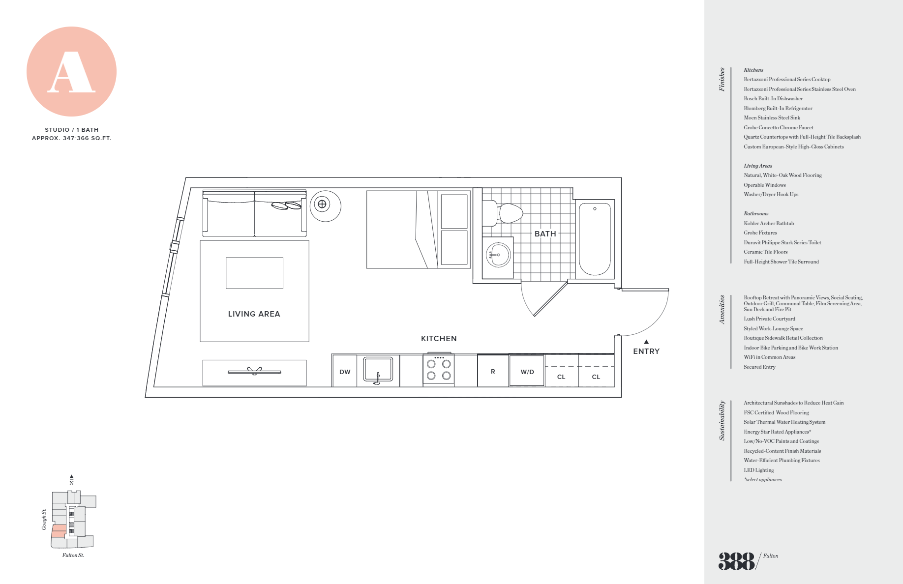 388 Fulton A Floor Plans and Pricing