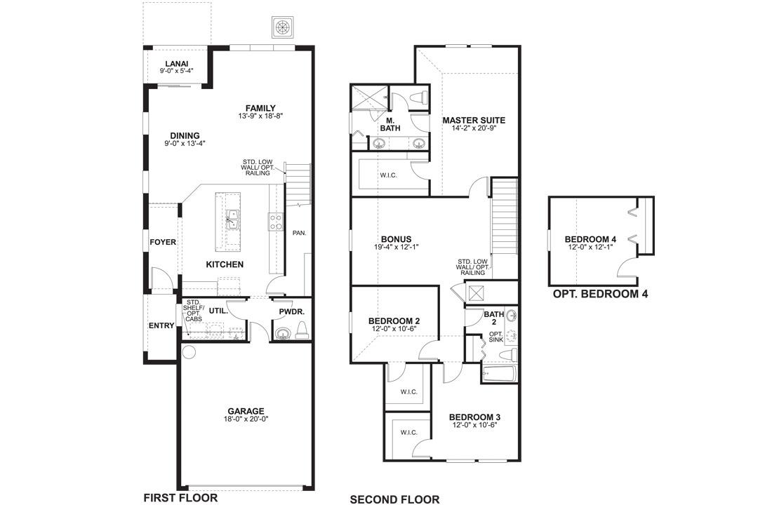Windermere Estates Devonshire II Floor Plan, Wesley Chapel FL Livabl