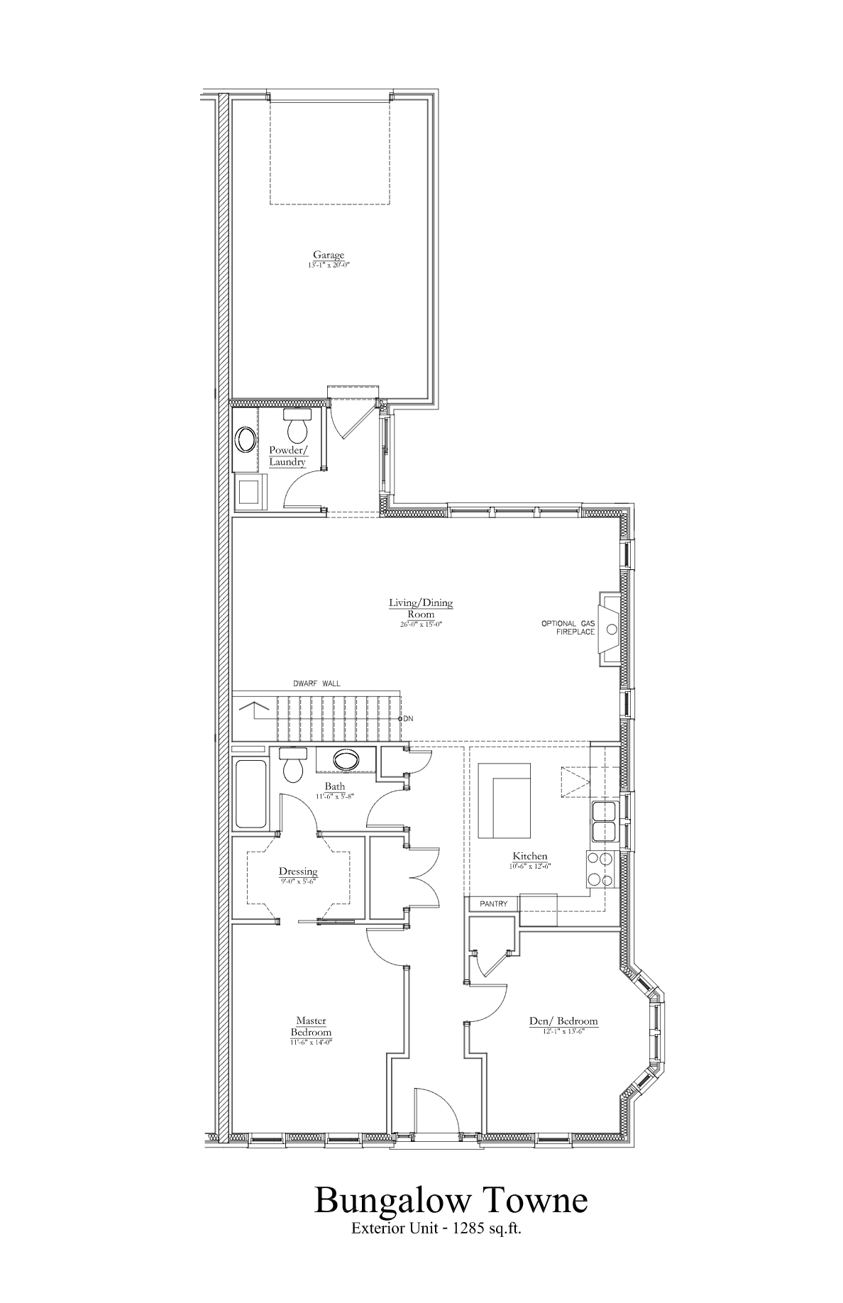 New Amherst Village Towne Bungalow End Floor Plan, Cobourg ON Livabl