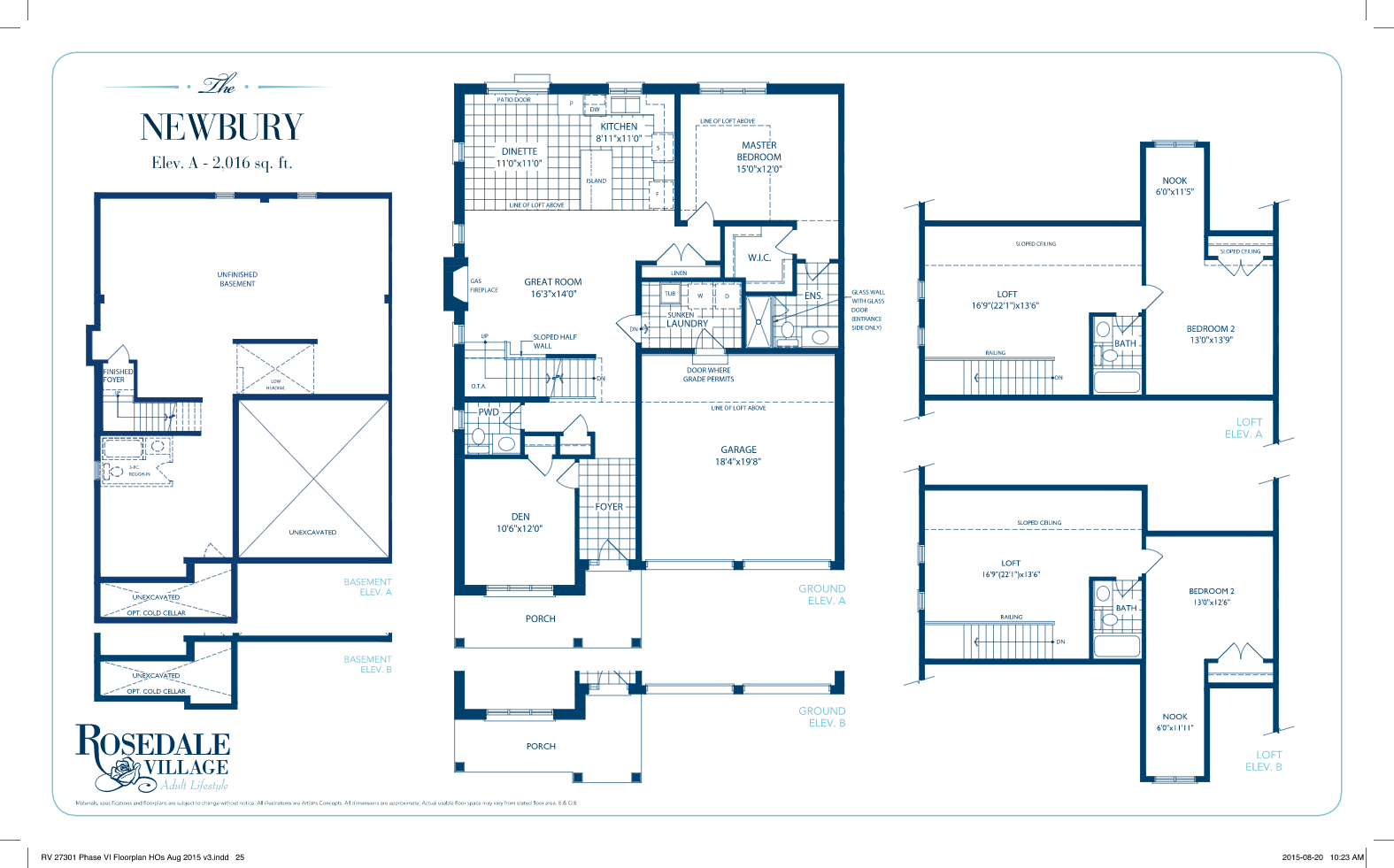 Rosedale Village Golf and Country Club Newbury with Loft 19, Brampton