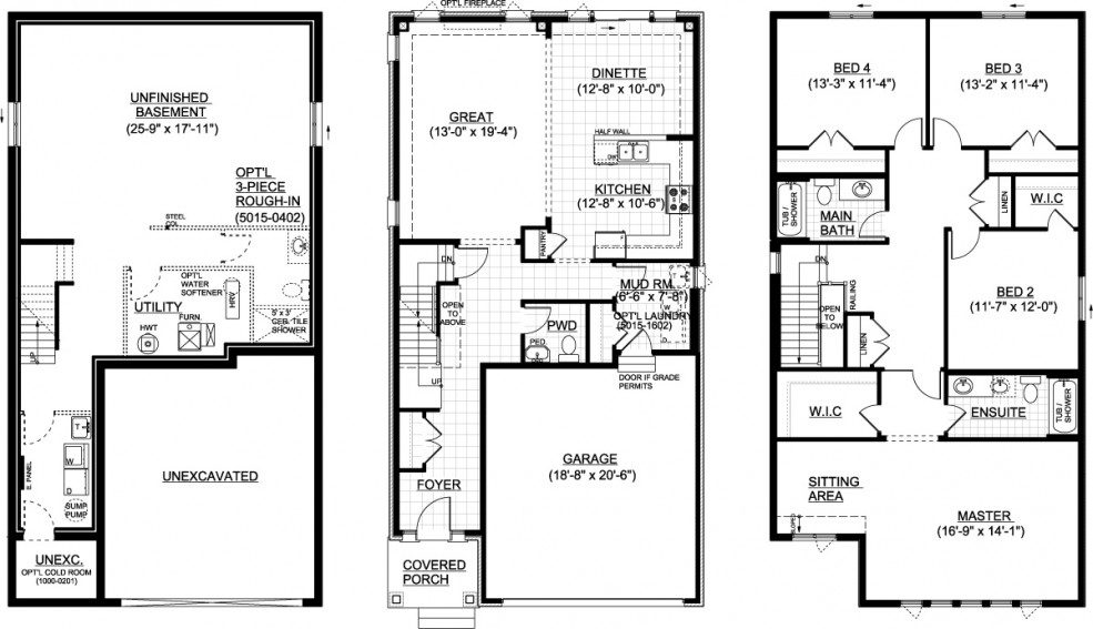 Vista Hills The Elderberry Floor Plan, Waterloo ON Livabl