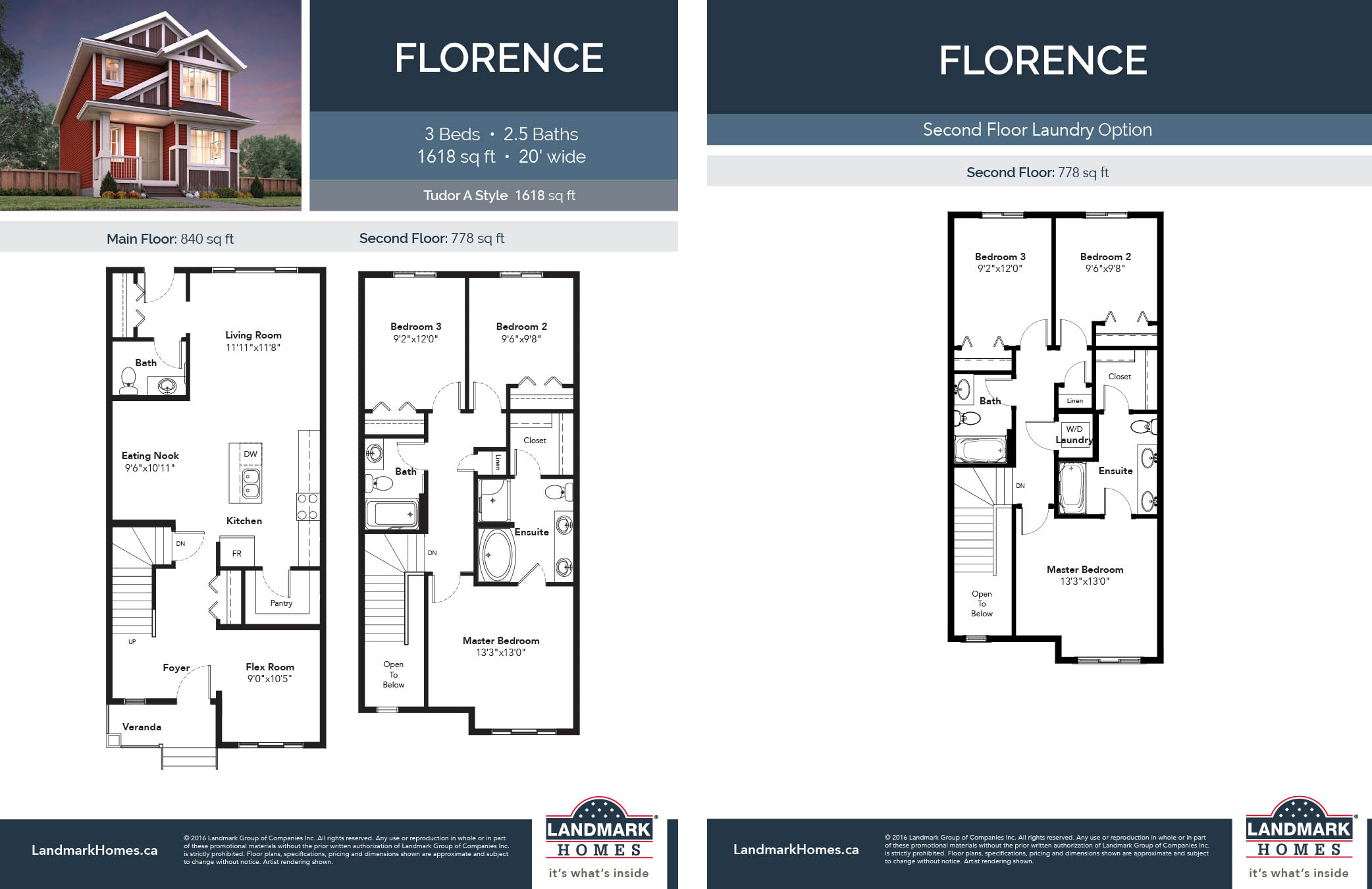 Laurel Green Florence Floor Plan, Edmonton AB Livabl