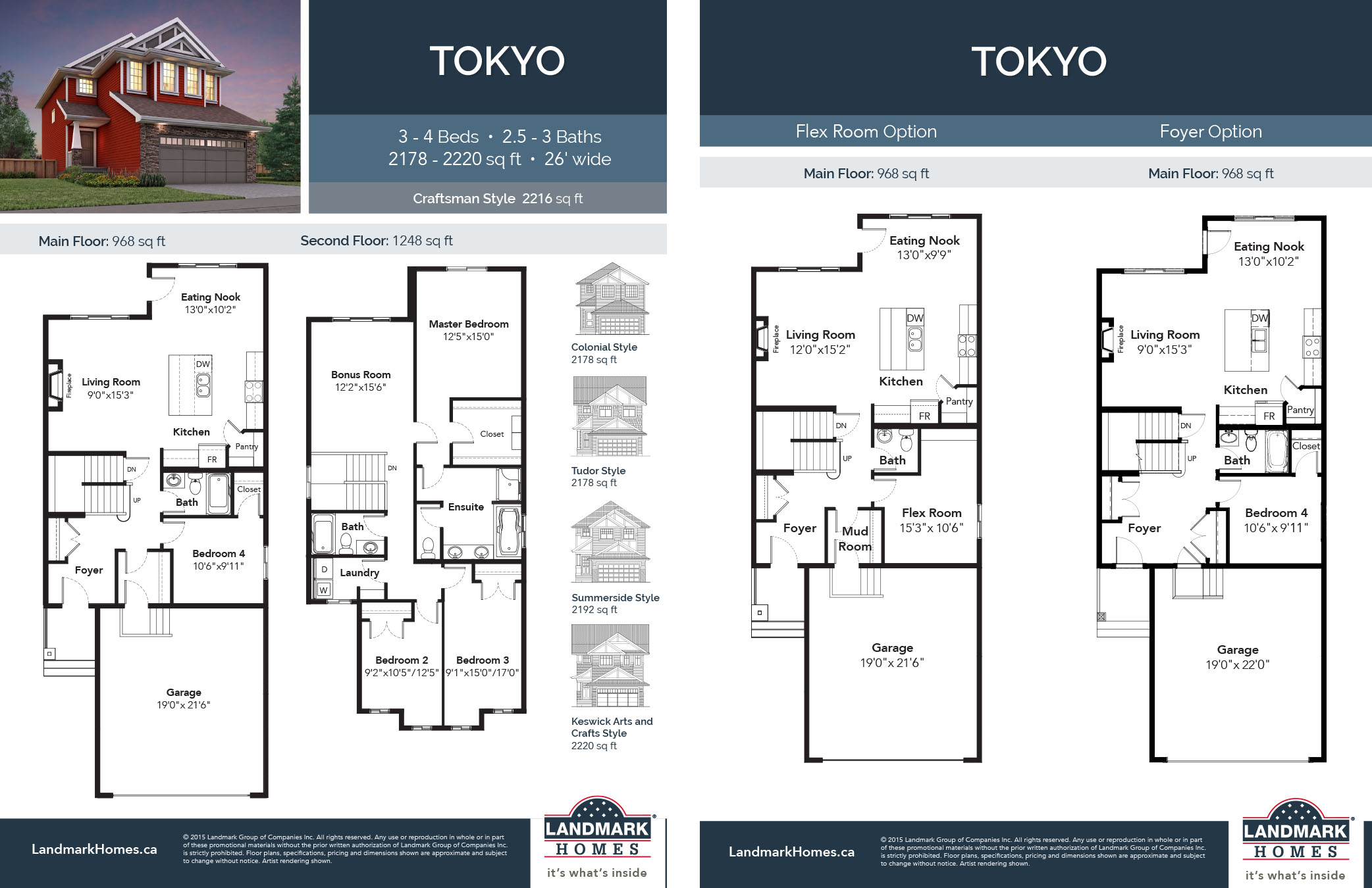 Laurel Green Tokyo Floor Plan, Edmonton AB Livabl