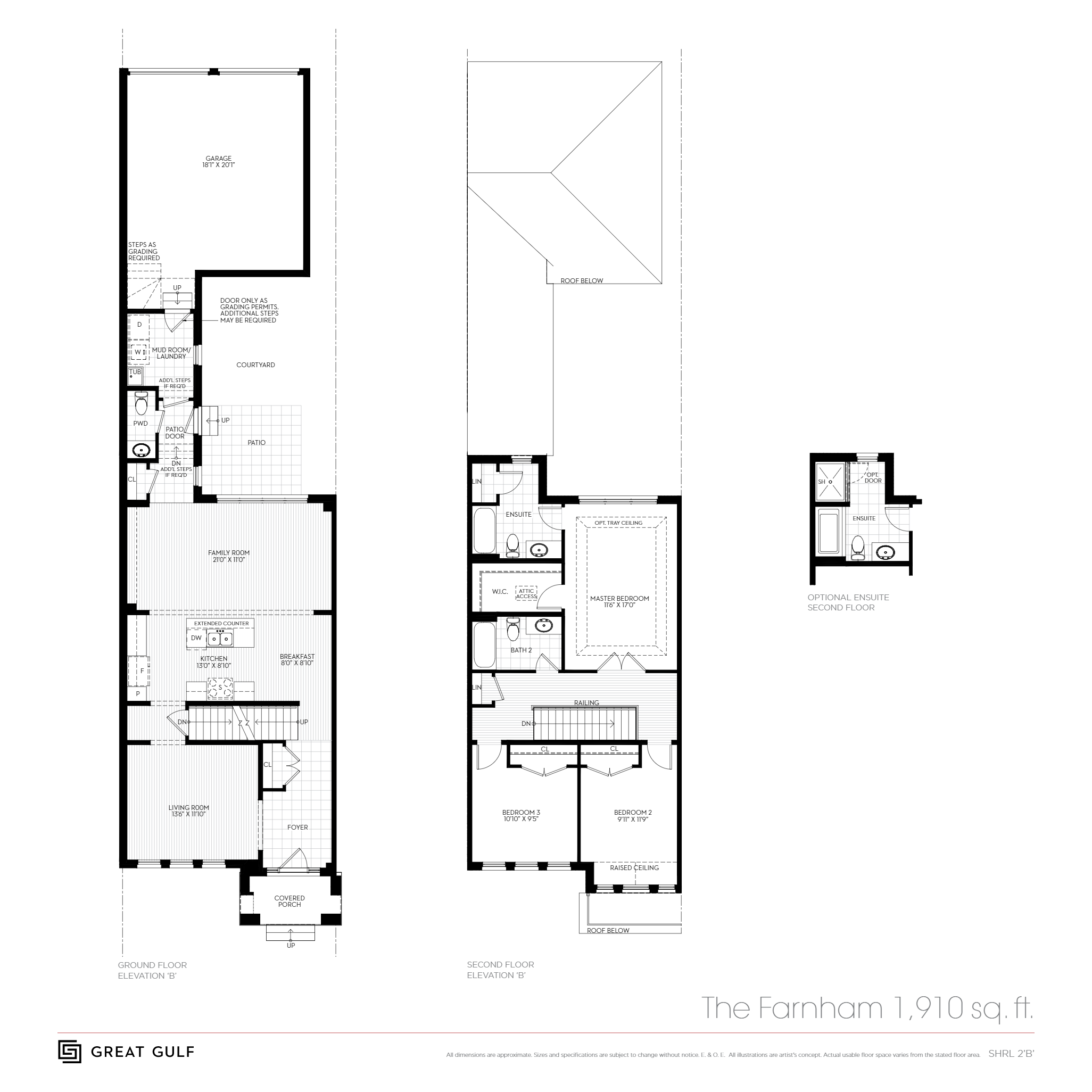 Sharon Village The Farnham Floor Plans and Pricing