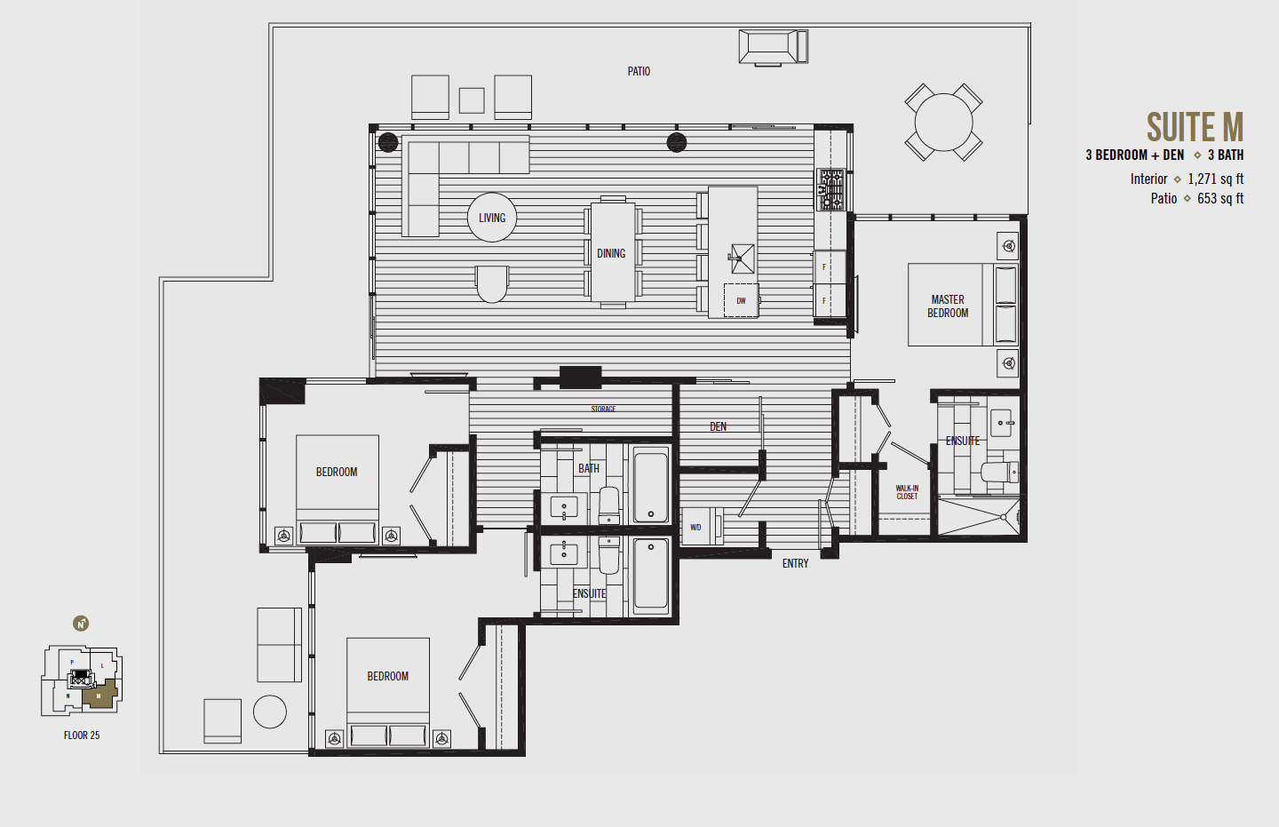 Gold House M Floor Plan, Burnaby BC Livabl