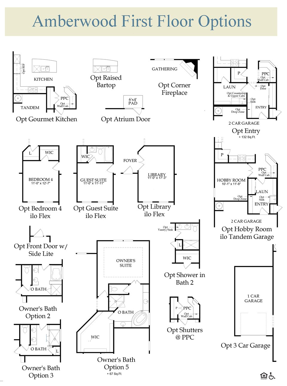 Creekside at Station Camp Amberwood Floor Plans and Pricing
