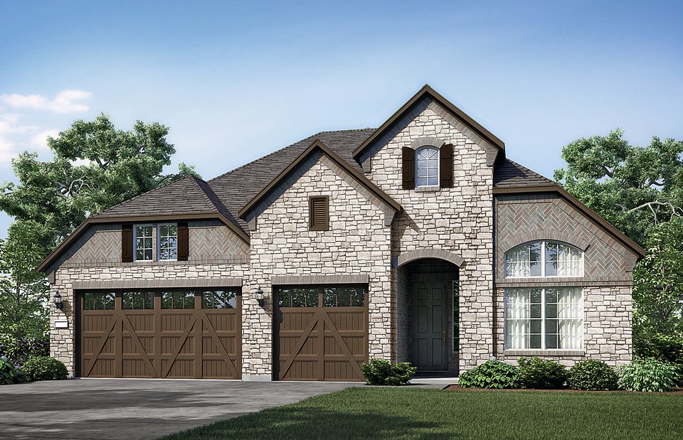 Heritage Oaks at Pearson Place Ashbrook Floor Plan, Round Rock
