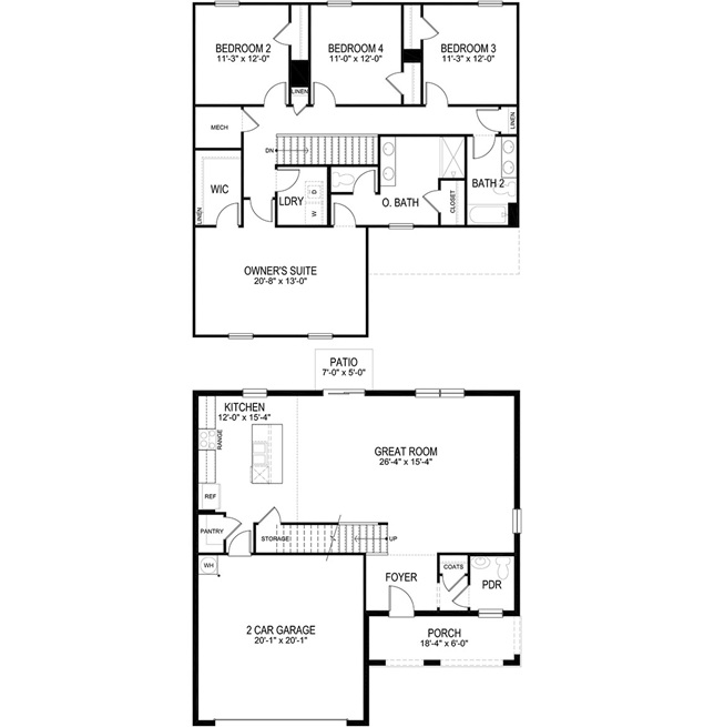 Sereno Flora Floor Plan, Davenport FL Livabl